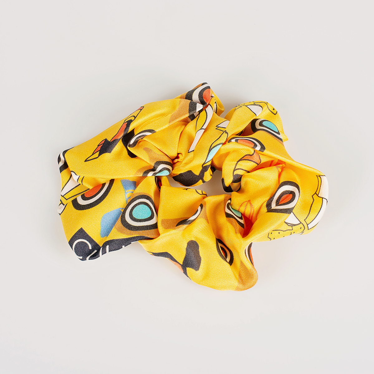 Μέλισσες Μεταξωτό Scrunchy